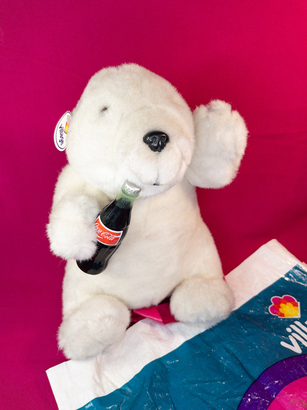 Osito polar Plush Coca cola
