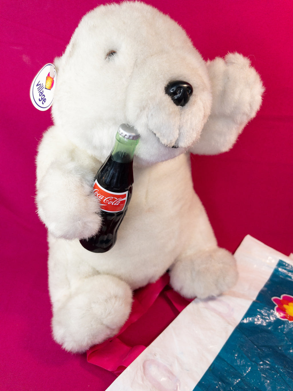 Osito polar Plush Coca cola