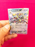 Carta Holografía Pokemon Umbreon Ex expansión escarlata