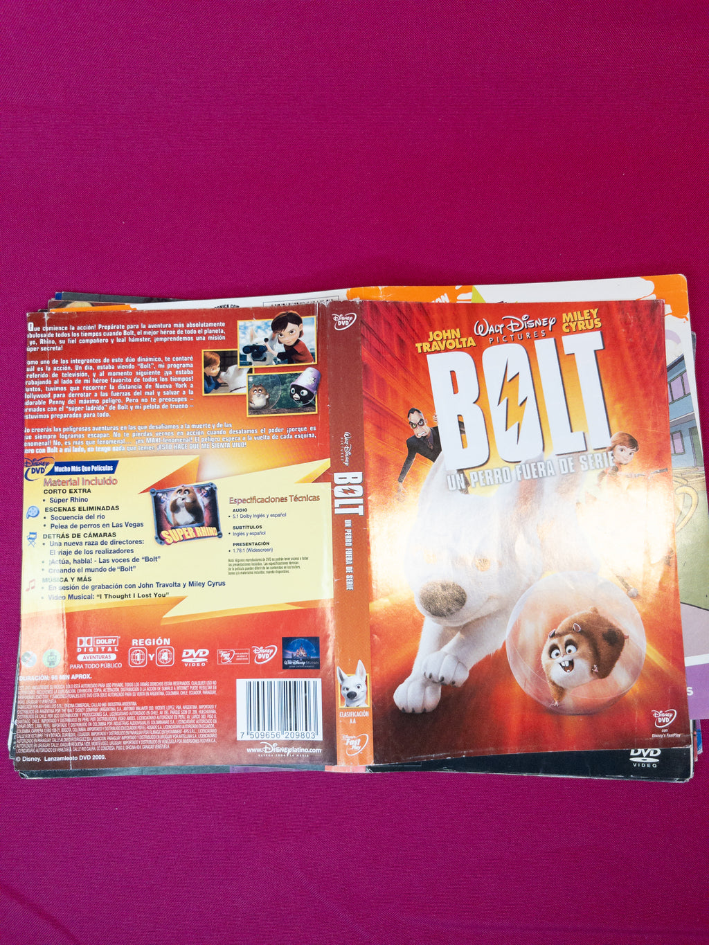 Lote de 17 carátulas de películas DVD originales