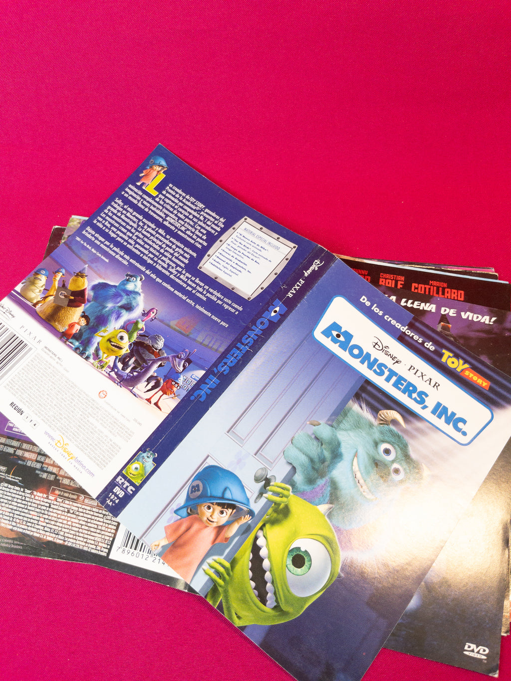 Lote de 17 carátulas de películas DVD originales