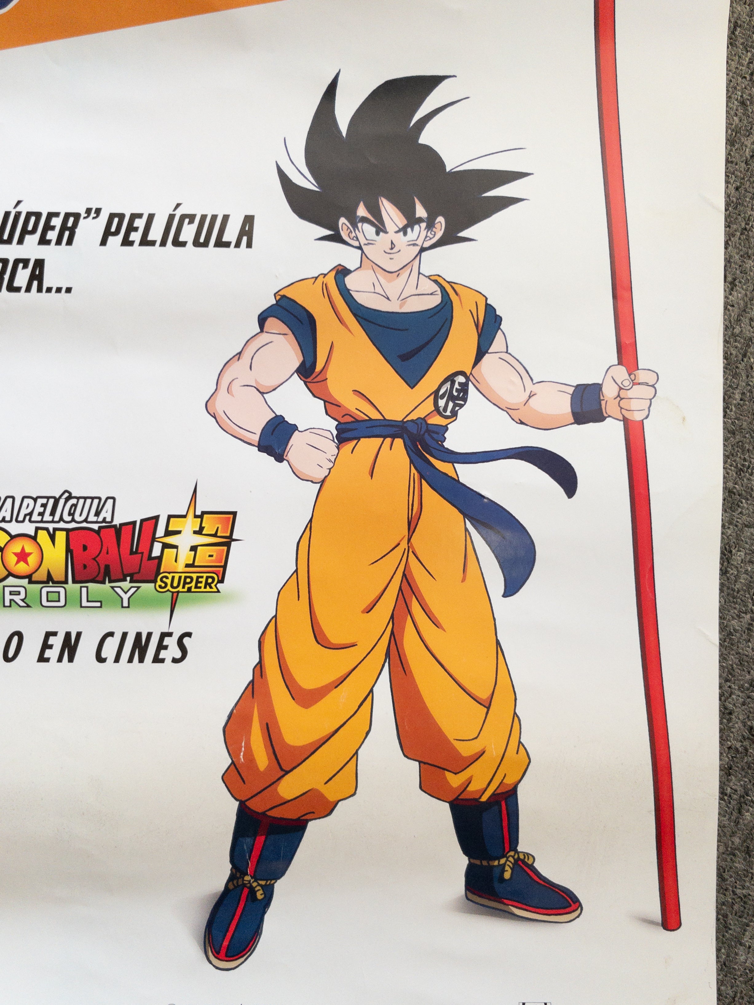 Poster promocional Fanta Pelicula Dragón Ball Super Broly