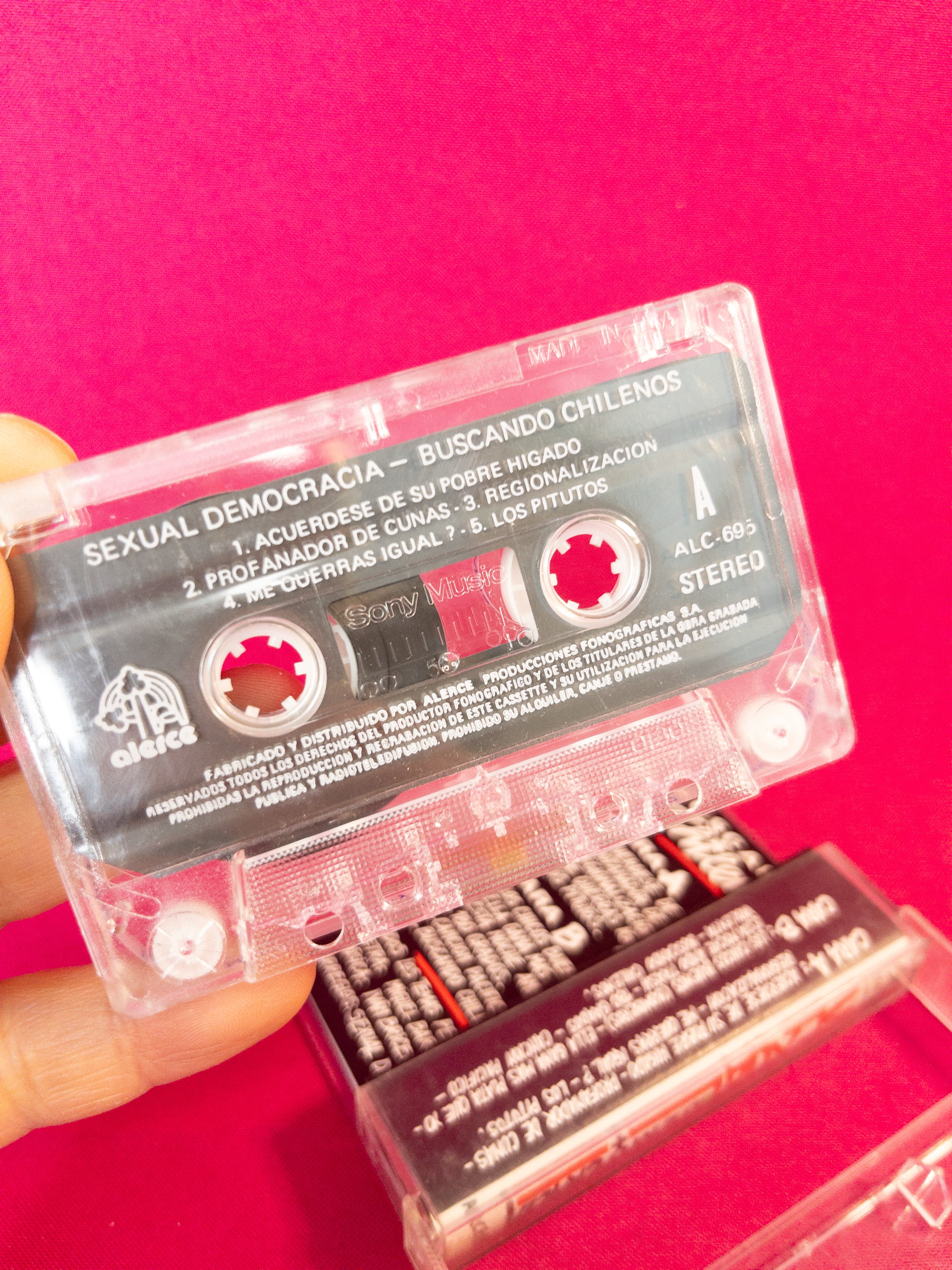 Cassette sexual democracia Buscando Chilenos