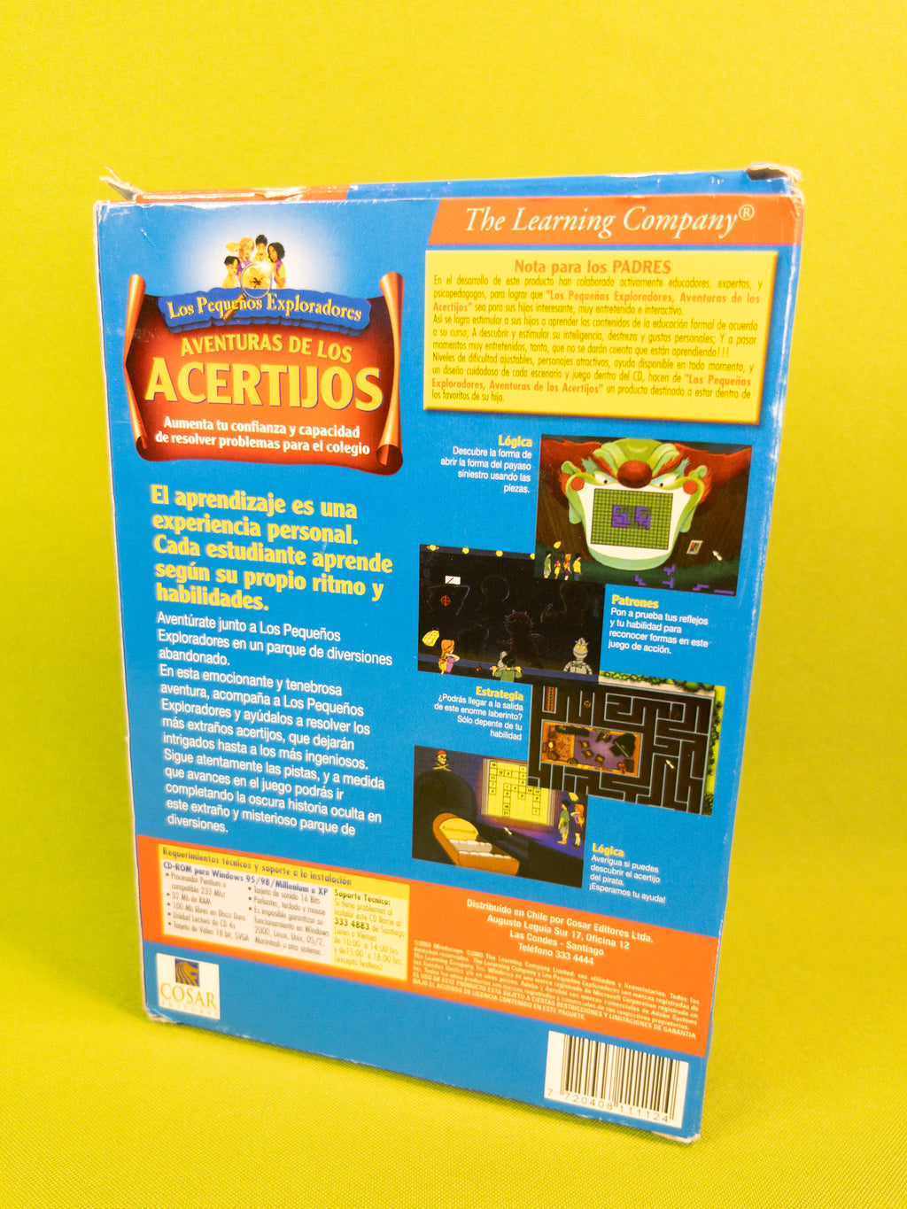 Juego de PC Aventuras de los acertijos