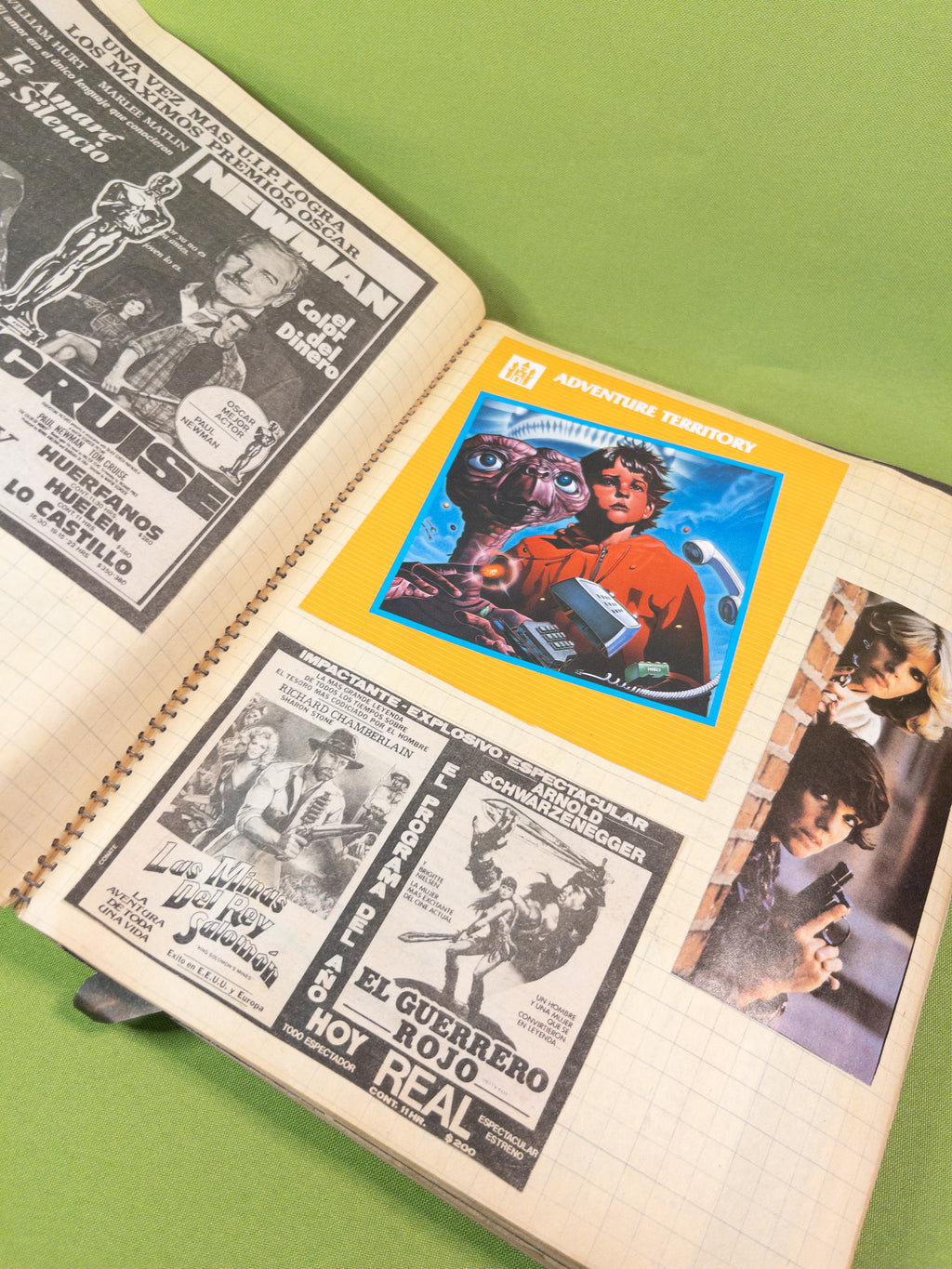 Cuaderno juventud de los 80’s Iron Maiden