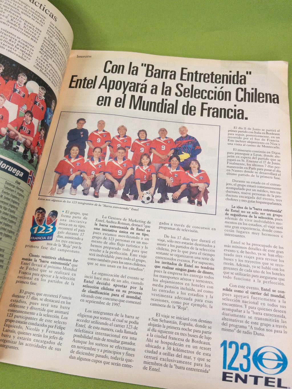 Revista especial Francia 98