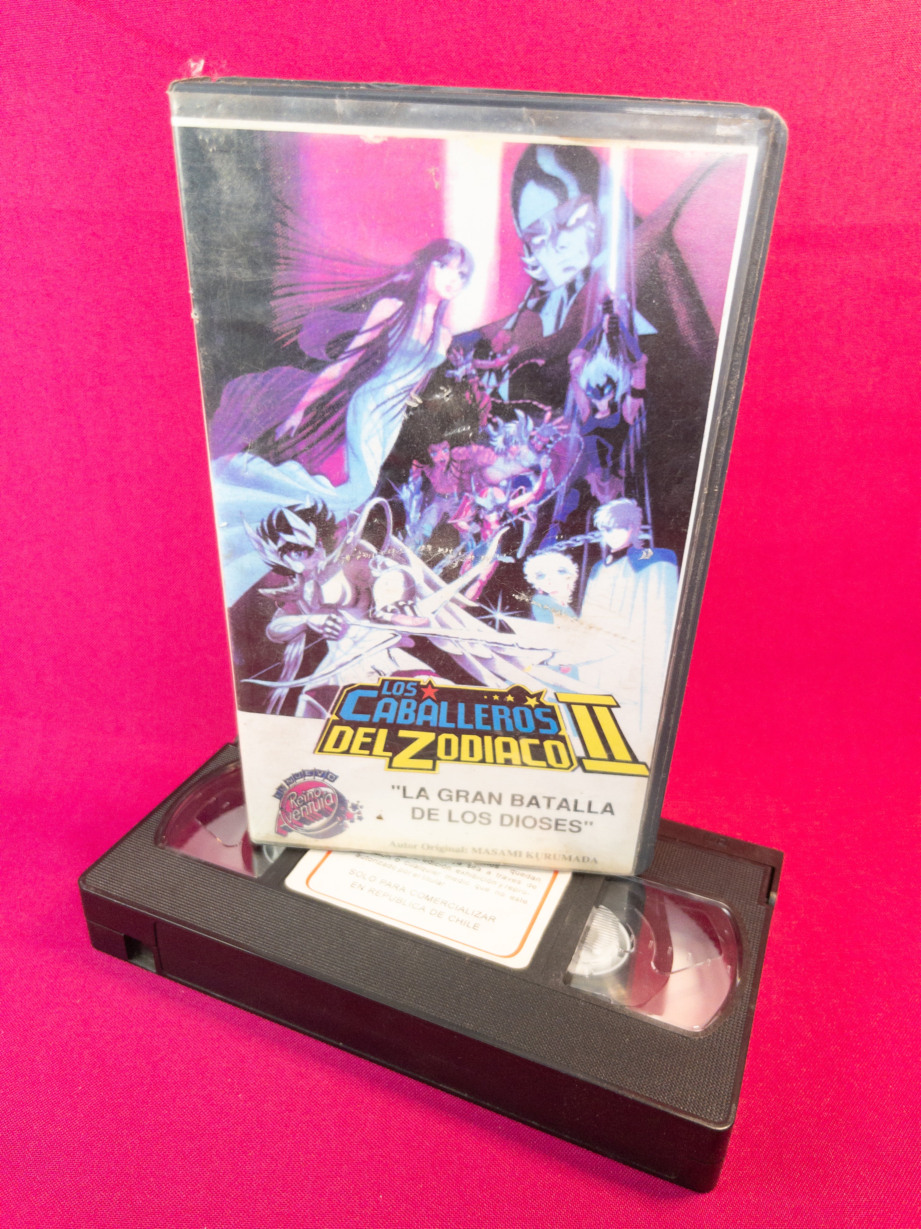 Vhs los caballeros del zodiaco