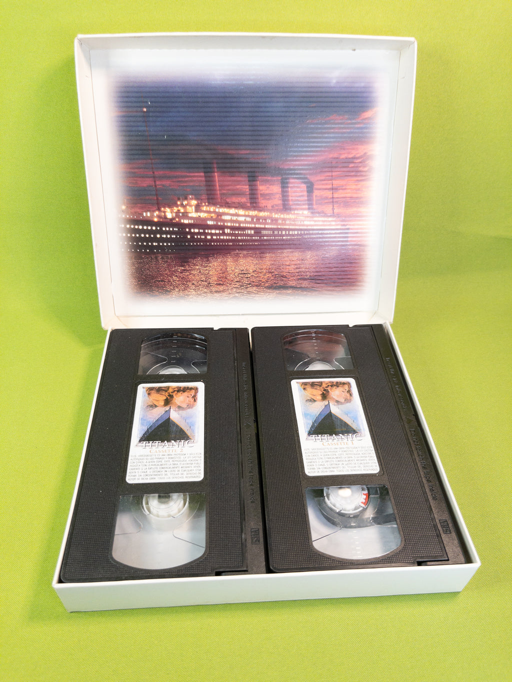 VHS Titanic edición coleccionista