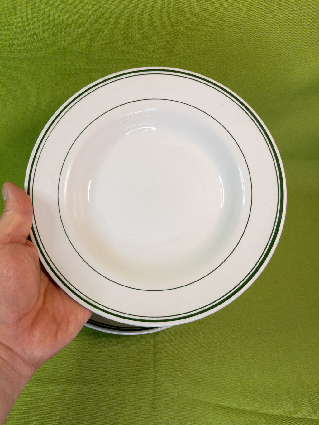 Platos de fabricación chilena Fanaloza