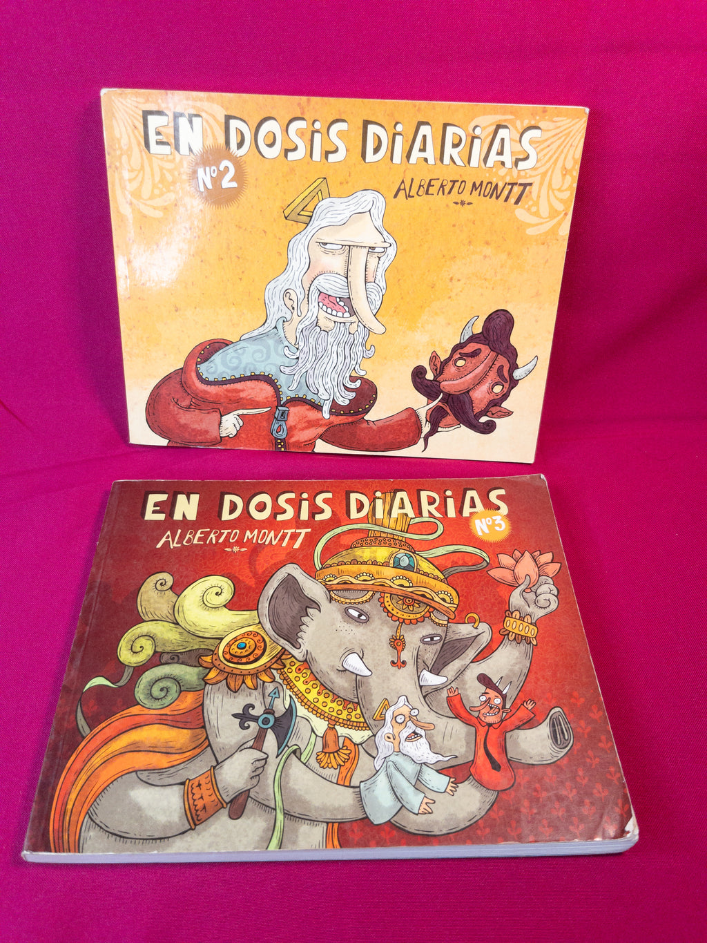 Libros Alberto Montt en dosis diarias