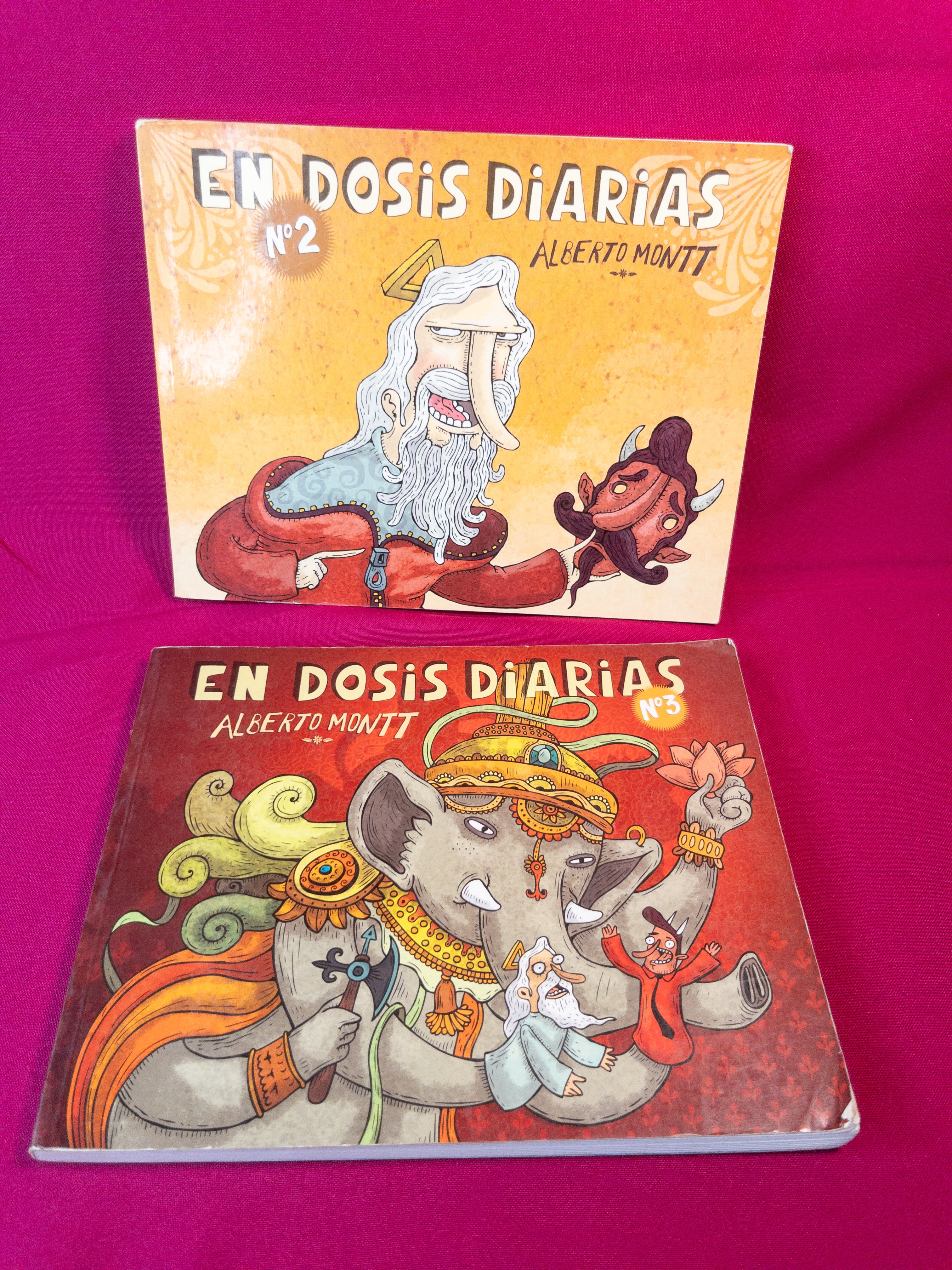 Libros Alberto Montt en dosis diarias