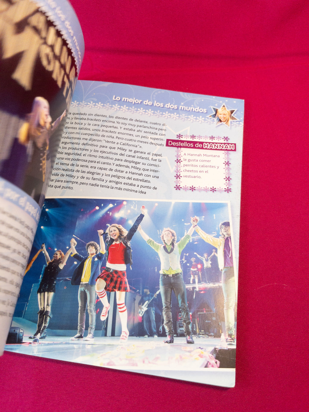 Libro Miley Cyrus la estrella Hanna Montana