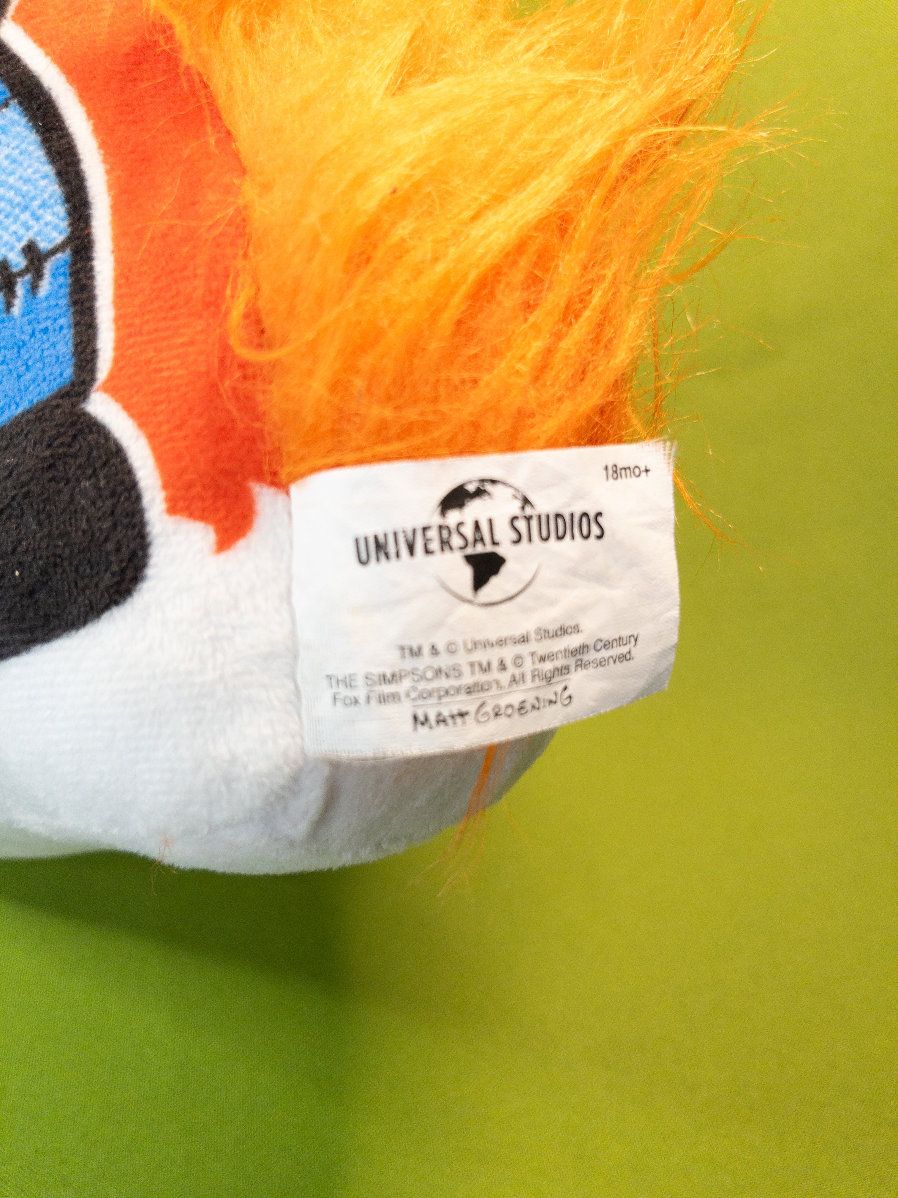Peluche Willy Los Simpsons