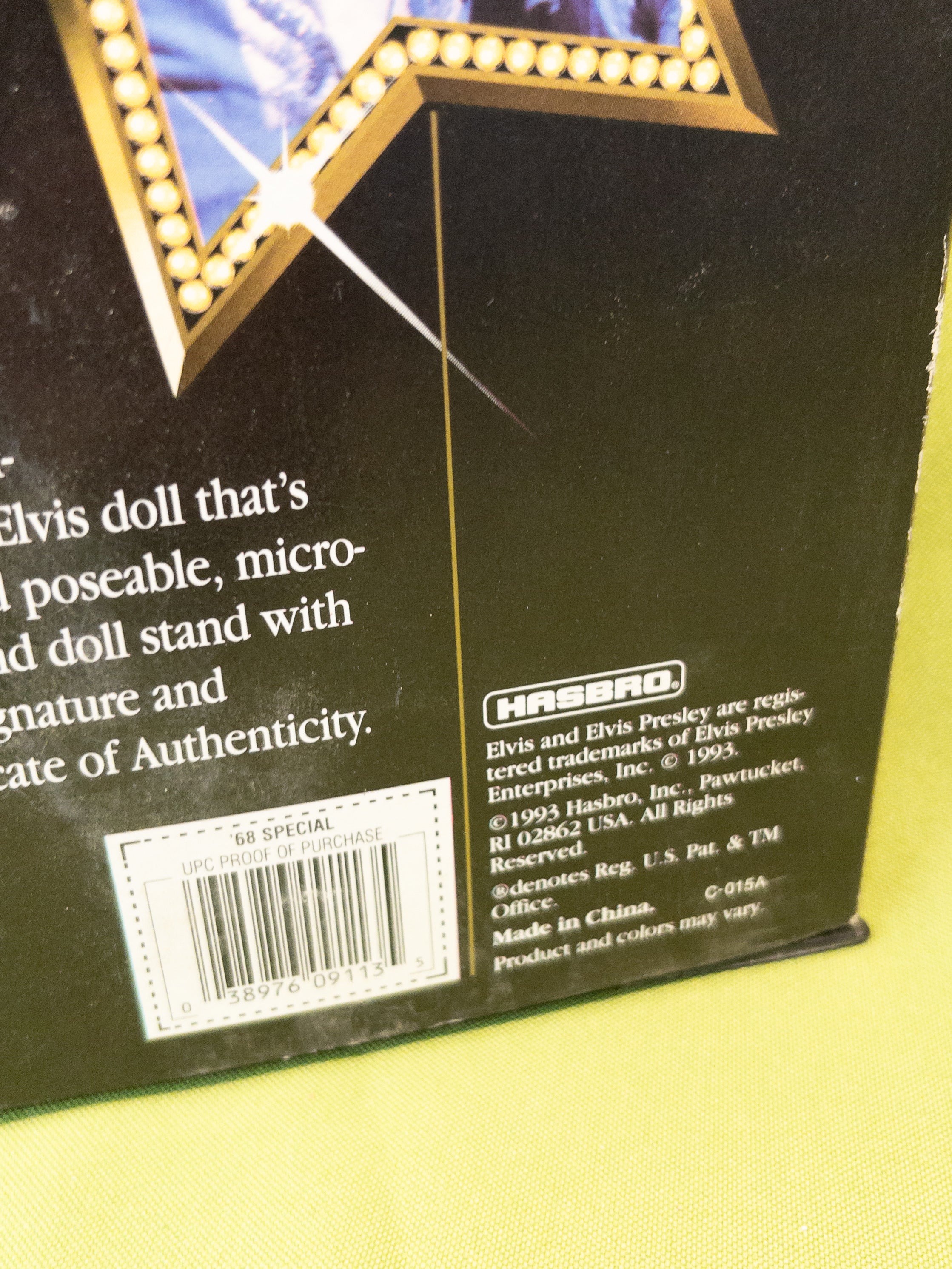 Figura exclusiva Elvis Presley edición 68 Special