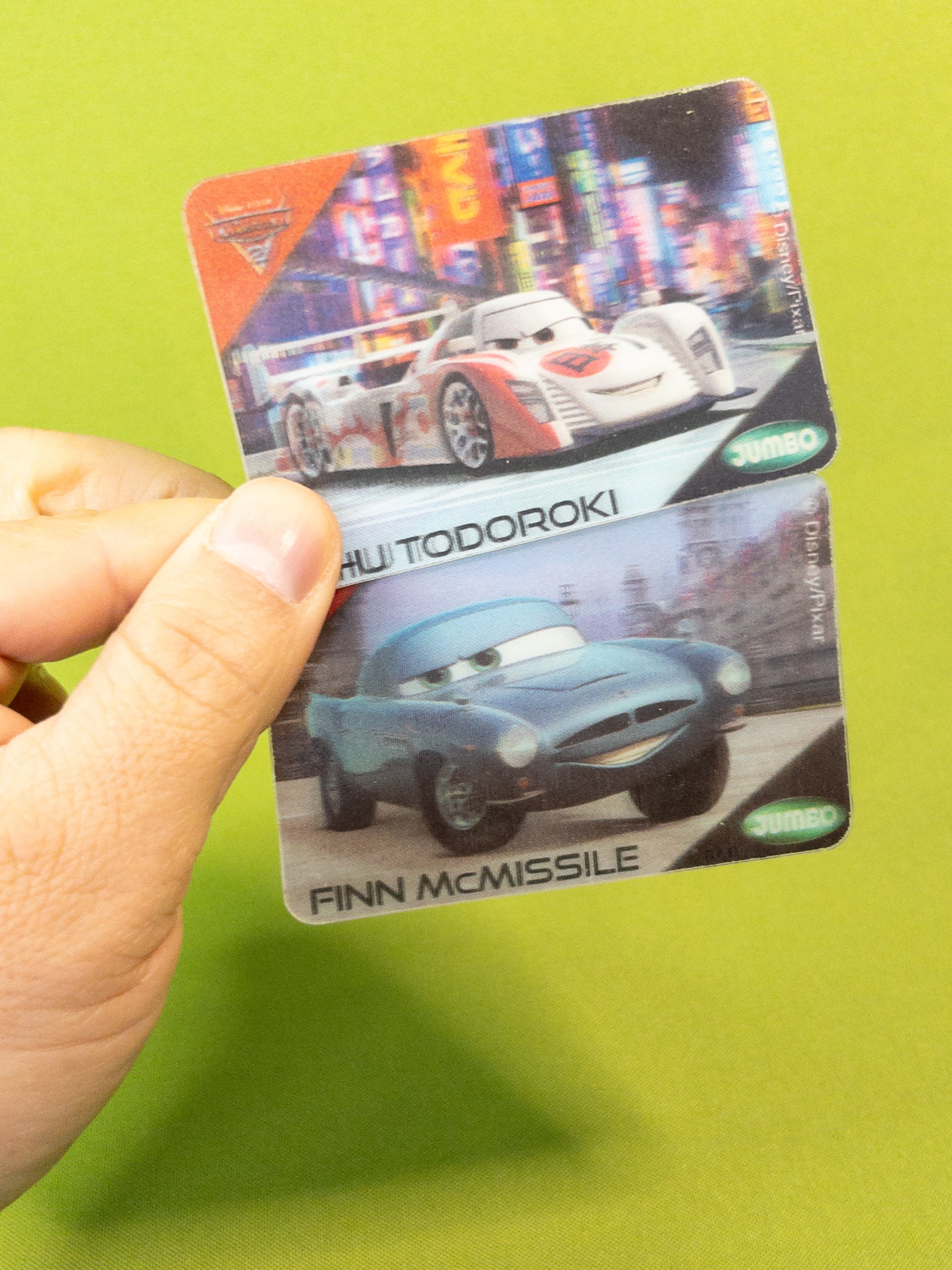 Tarjetas Cars Jumbo
