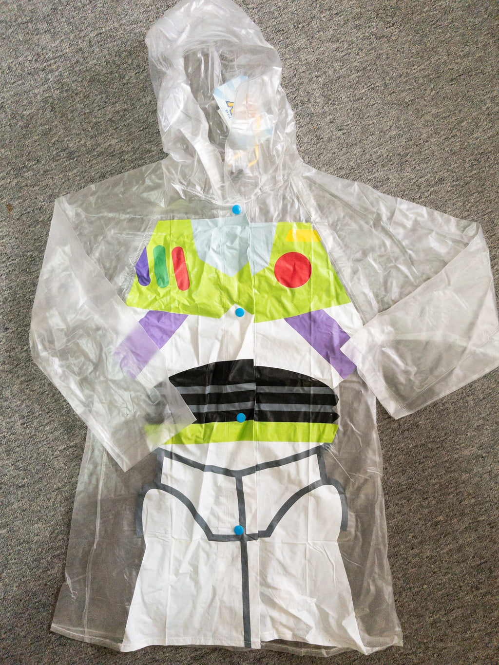 Impermeable de lluvia para niño Buzzlighyear