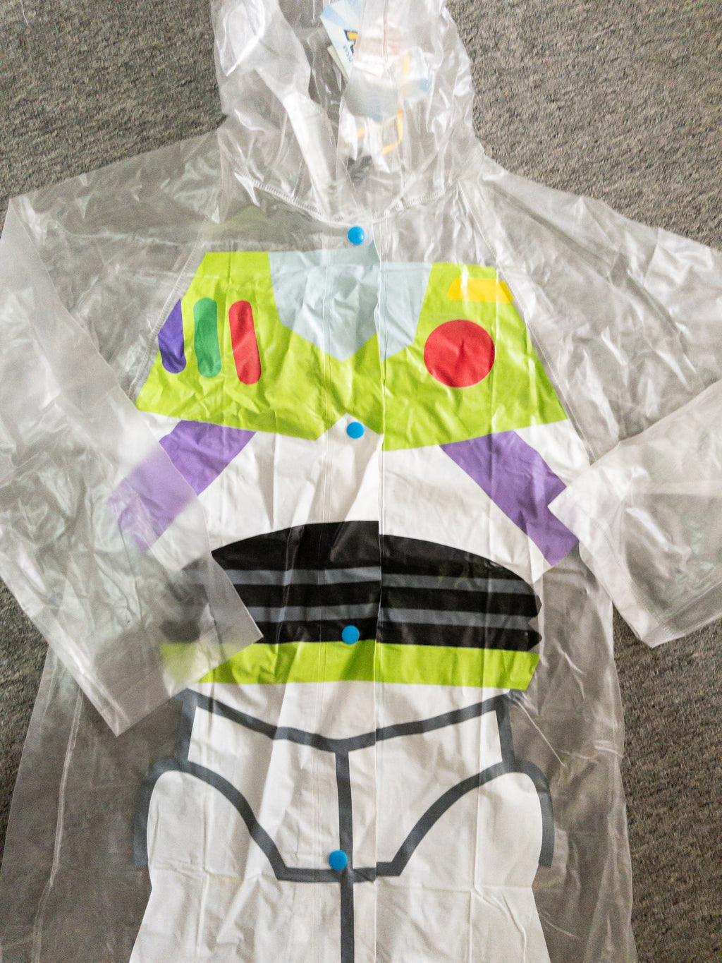 Impermeable de lluvia para niño Buzzlighyear