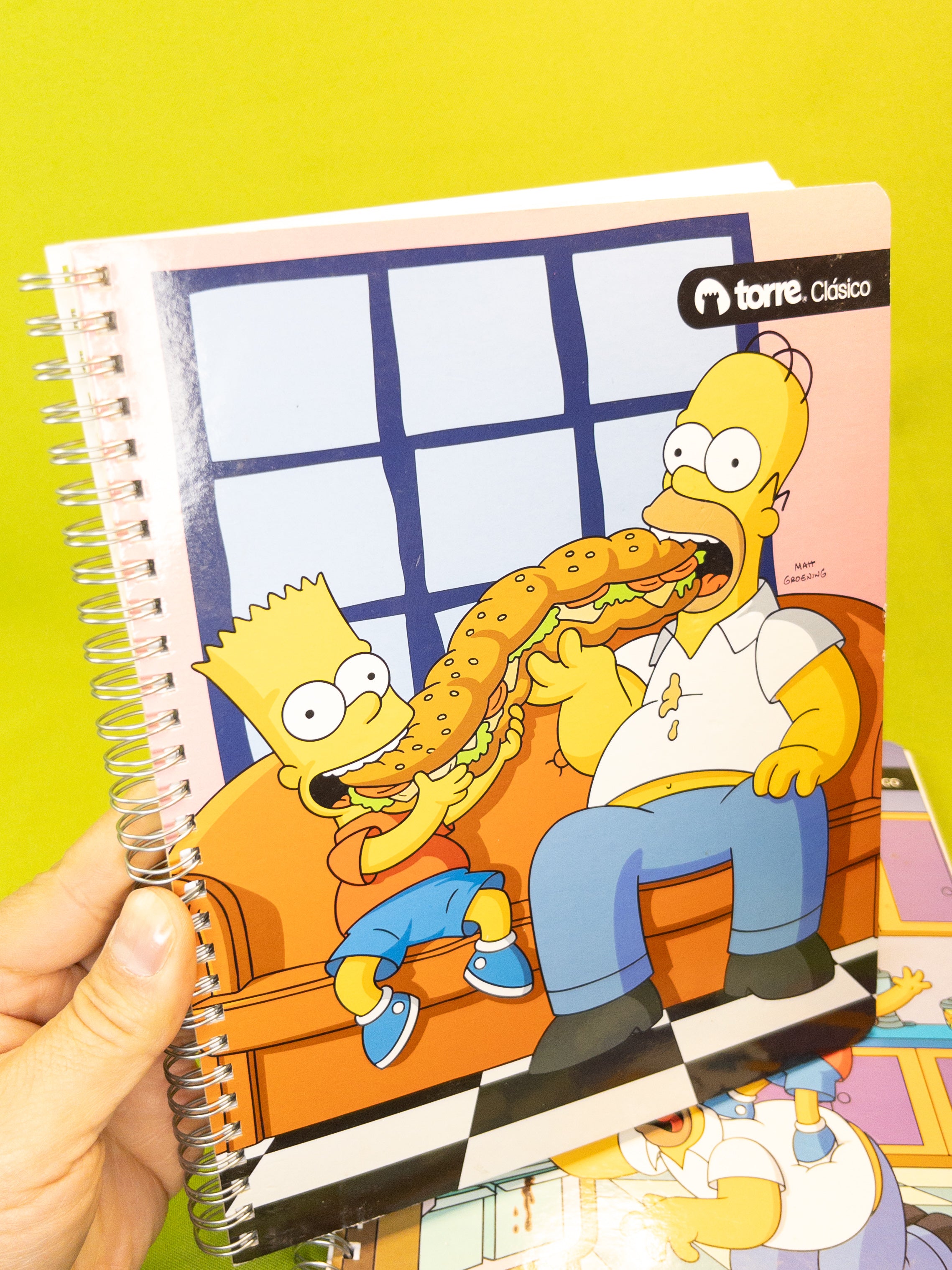 Cuaderno Torre Los Simpson