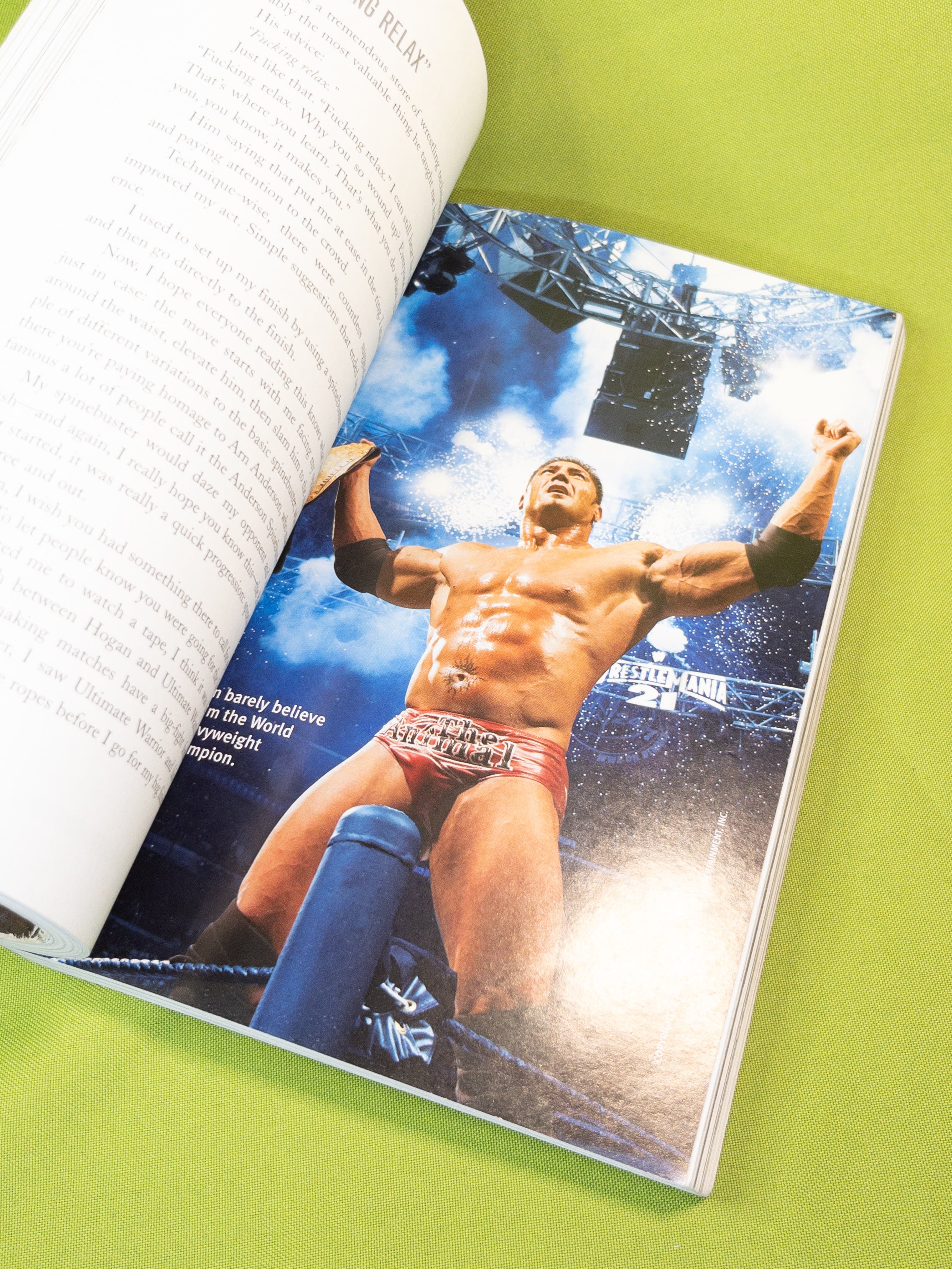 Libro WWE Batista unleashed