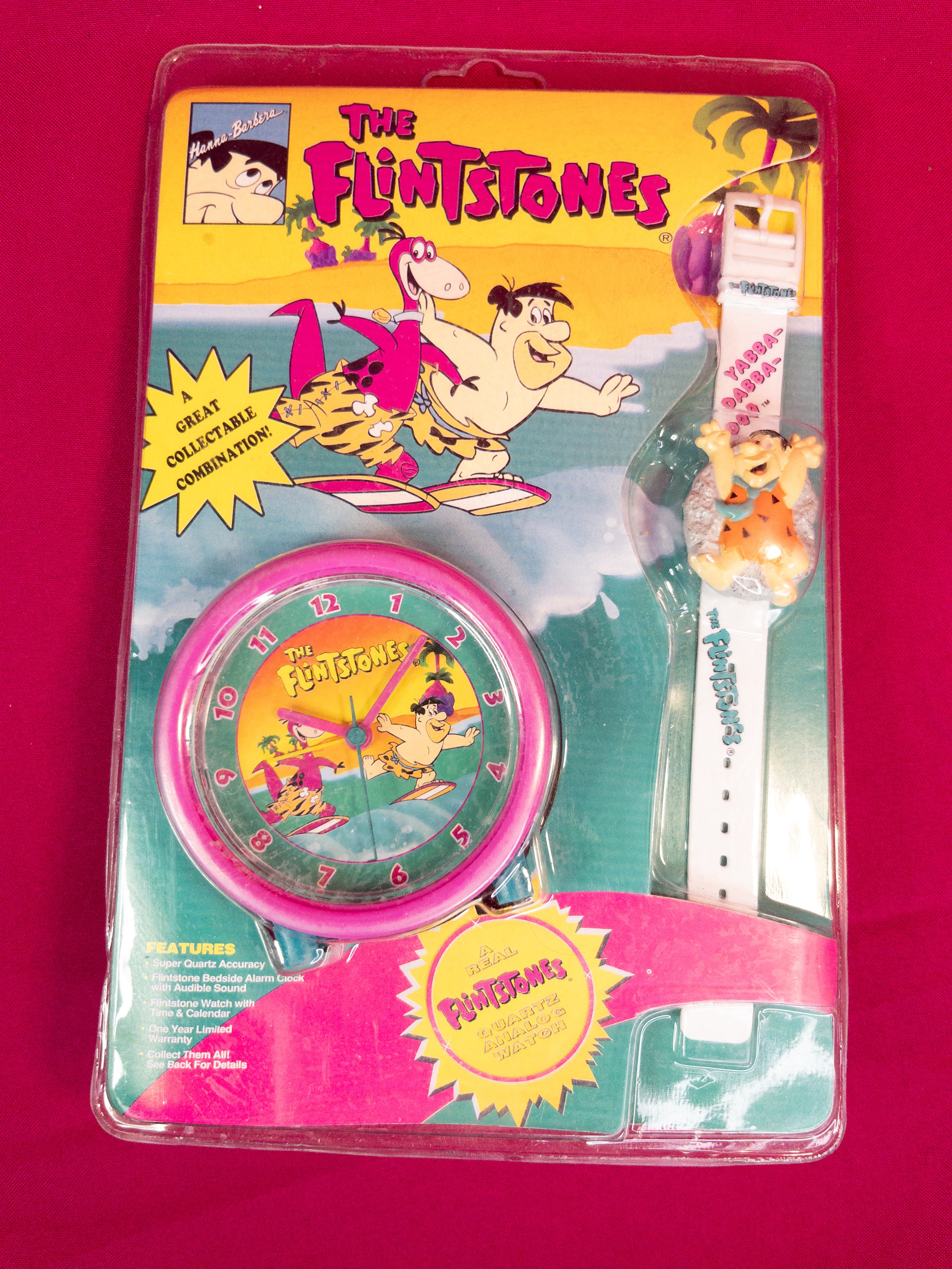 Reloj vintage Los Picapiedras