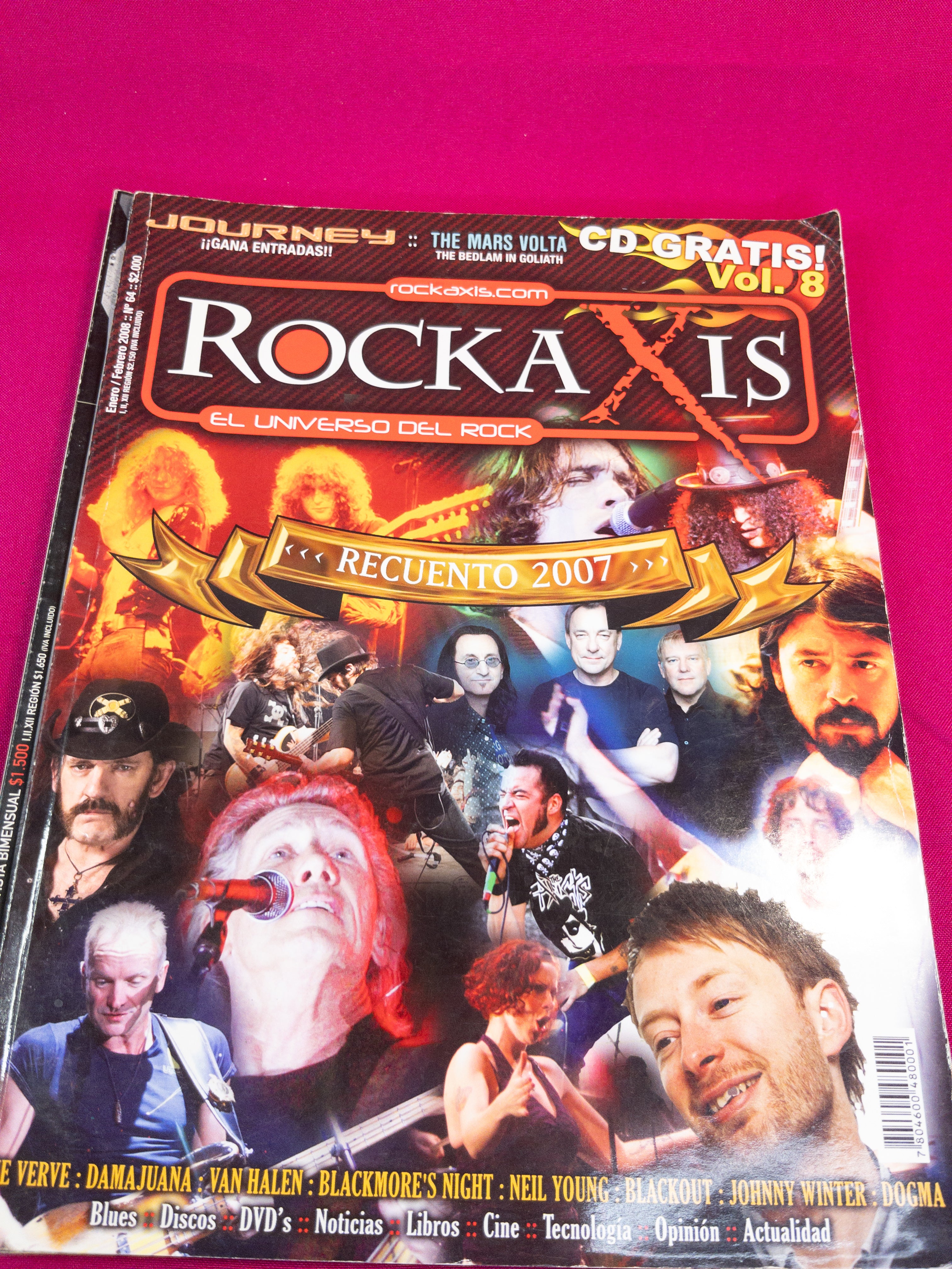 Revistas de rock variadas
