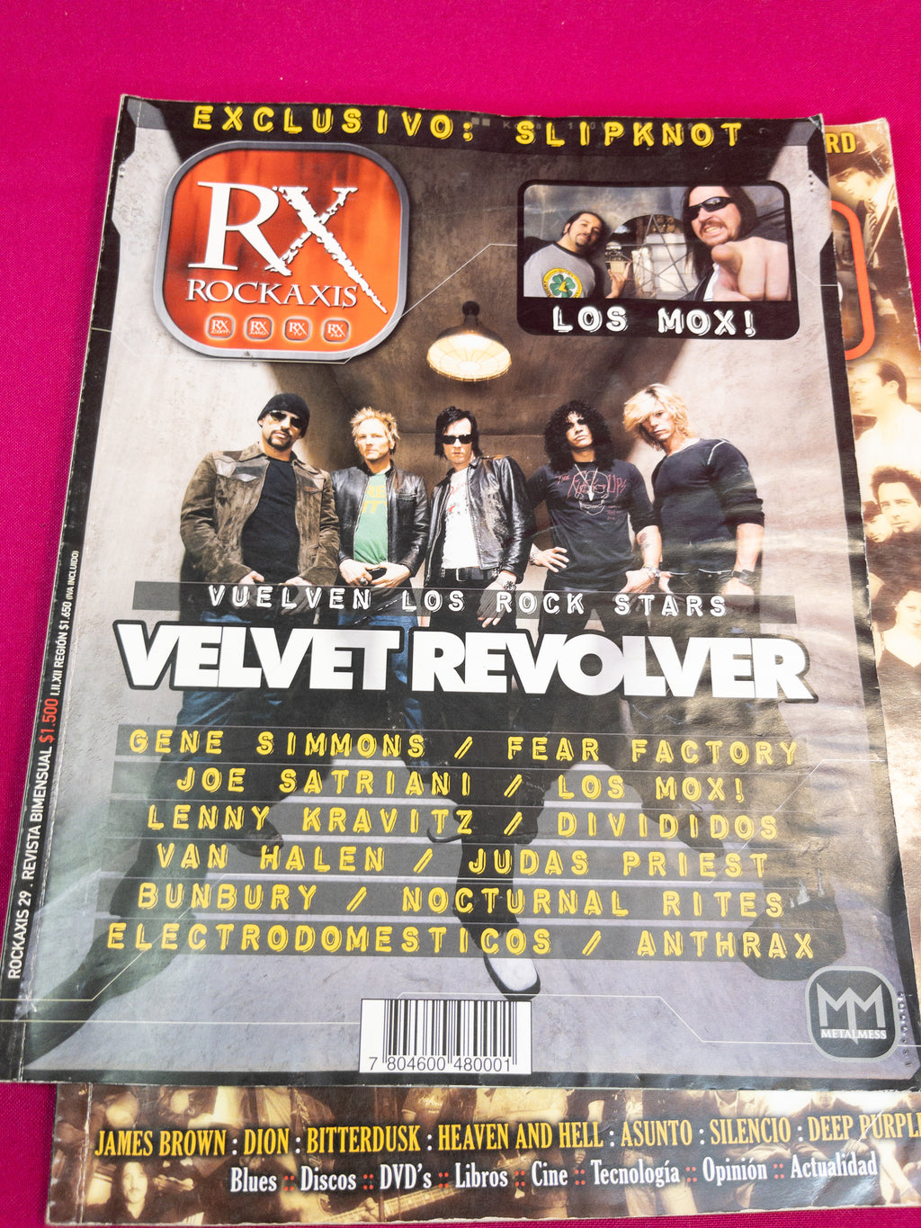 Revistas de rock variadas