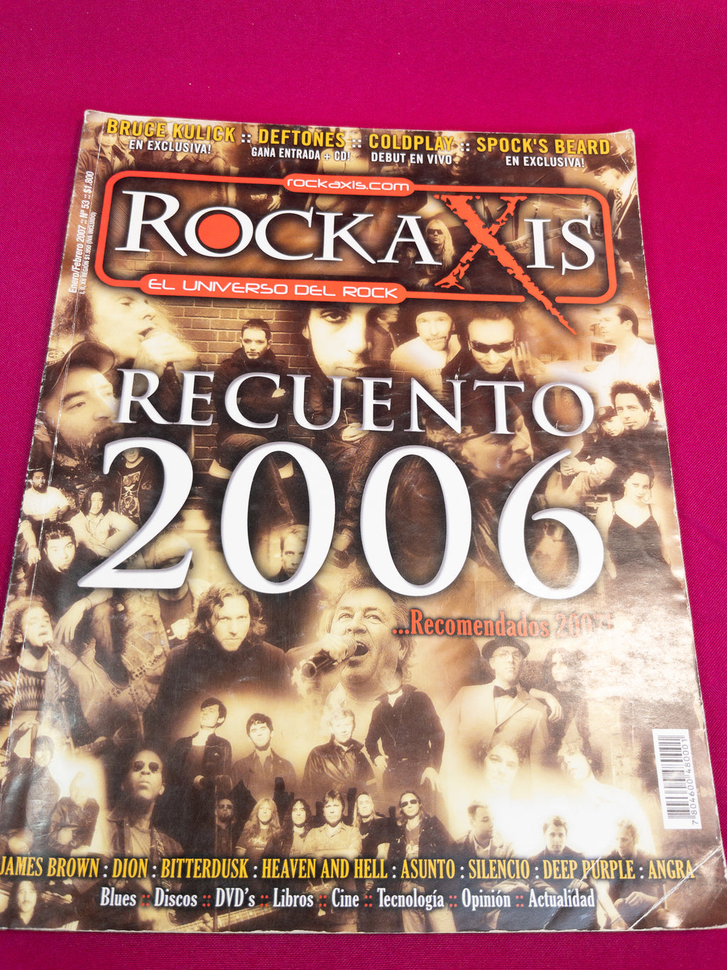 Revistas de rock variadas