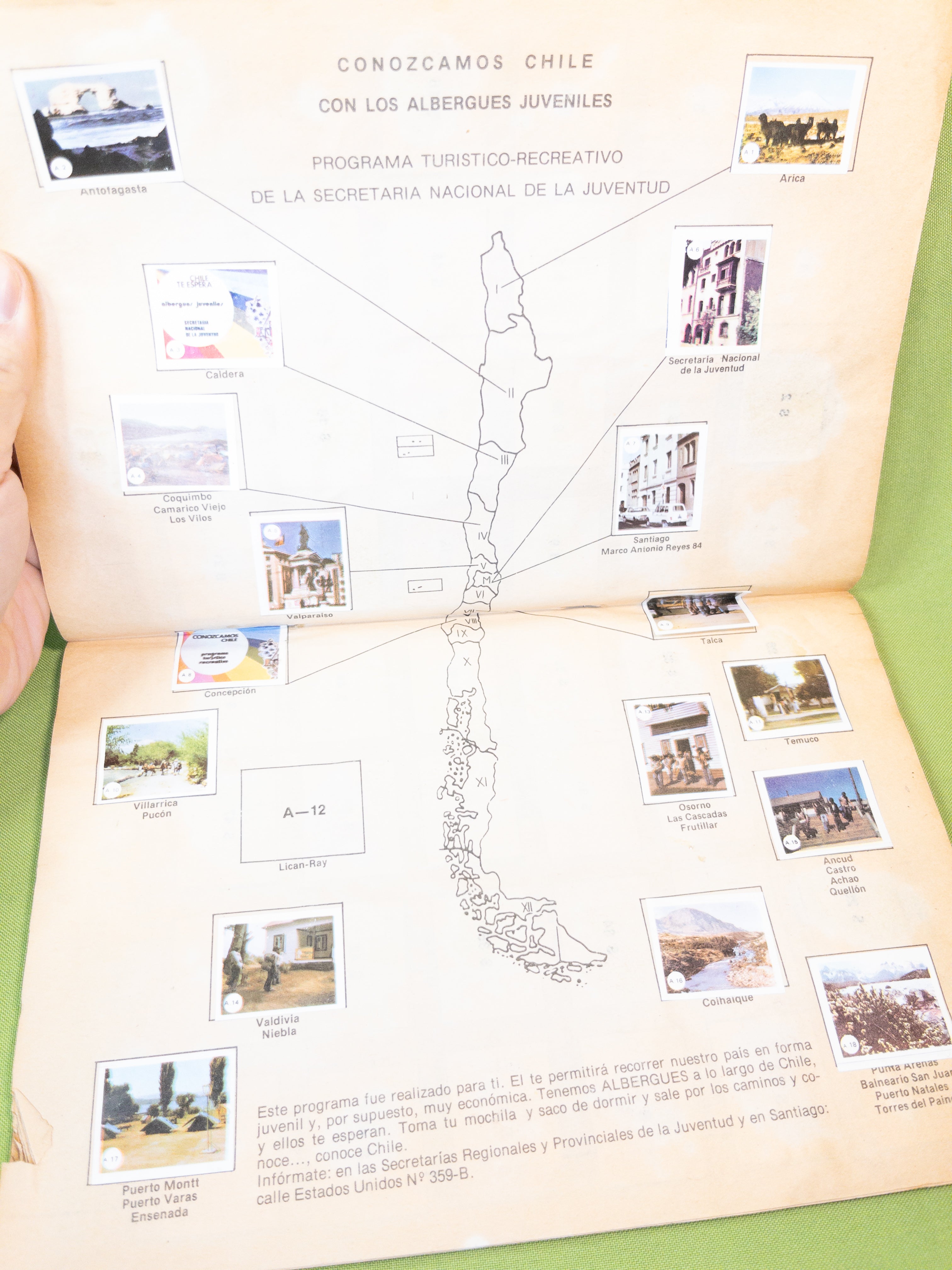 Album conozcamos chile