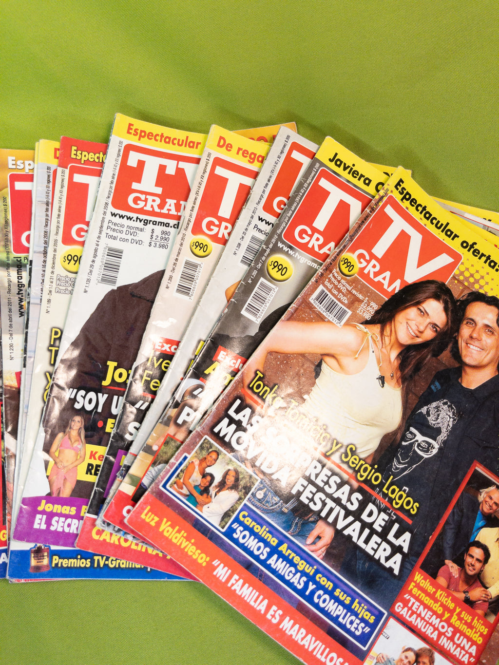 Revistas TV grama