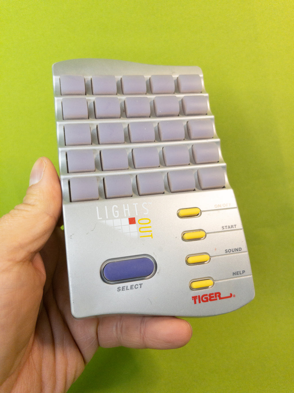 Juego electrónico Tiger Lights outs
