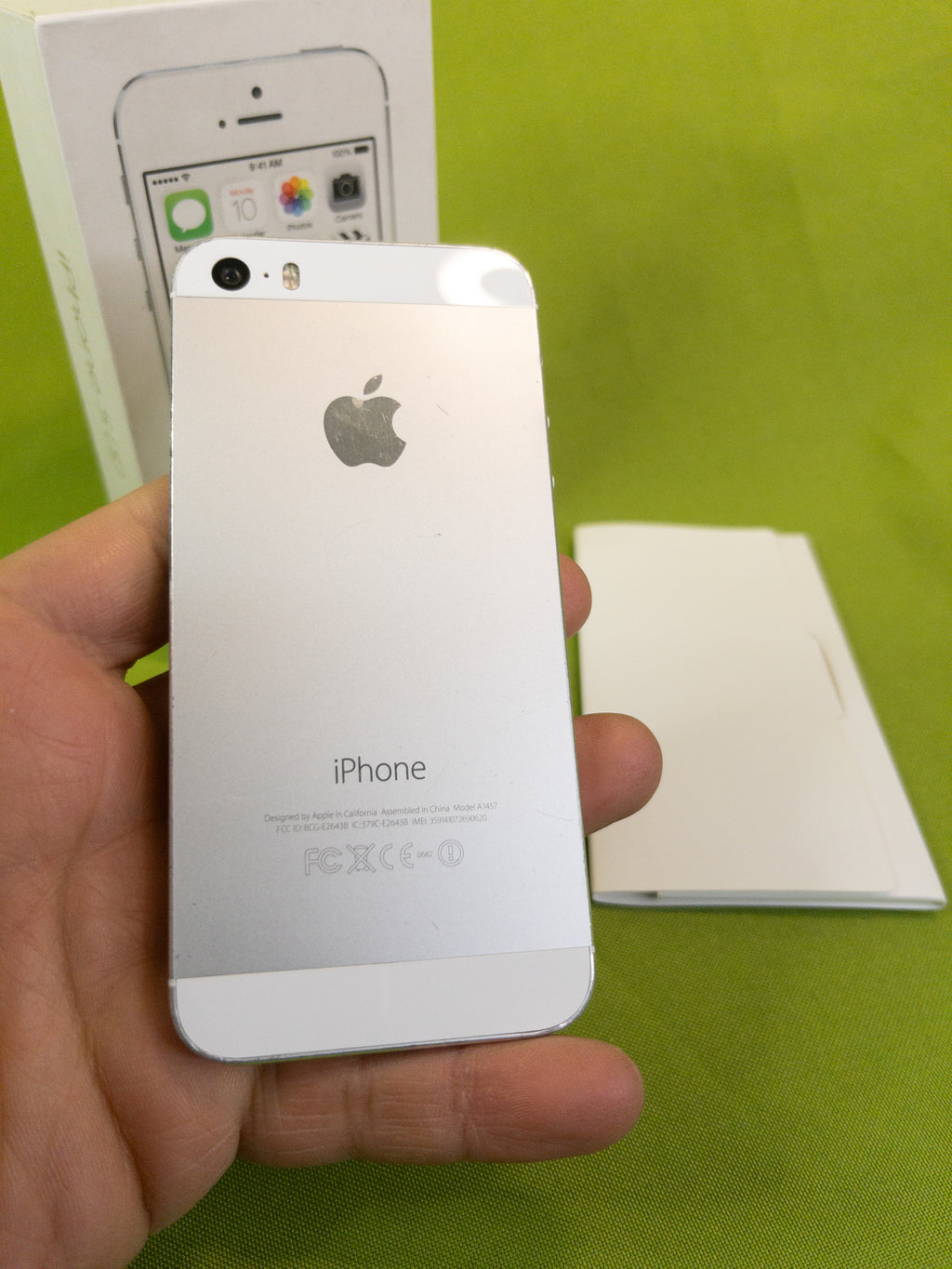 iPhone 5s en caja