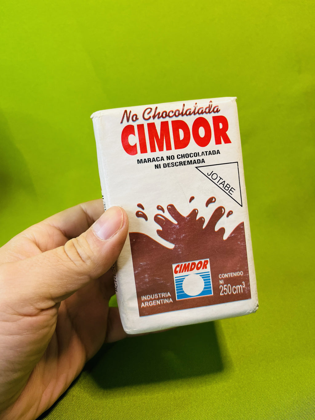Envase Leche chocolatada Cindor